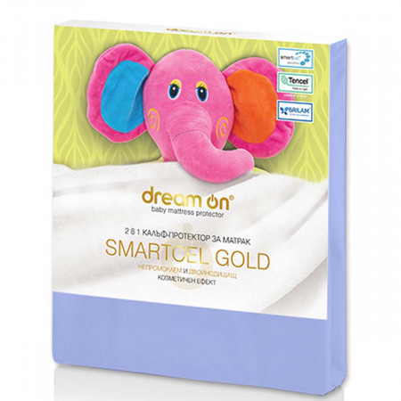  Непромокаем протектор Smartcel Gold blue детски – DREAM ON