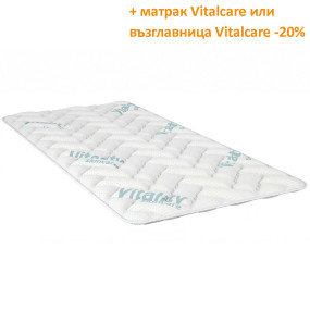 Топ матрак VitalCare, 6 см - isleep