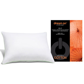 Протектор за възглавница Jersey Cotton - DREAM ON