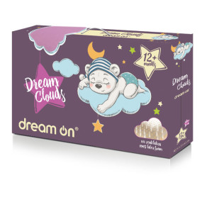 Детска възглавница Dream Clouds – DREAM ON