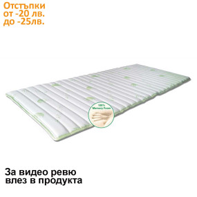 Топ матрак Smart Topper Aloe, 3 см - isleep