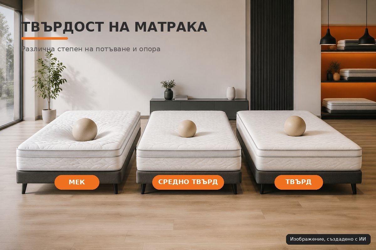 избор на твърдост при матрак за болки в кръста